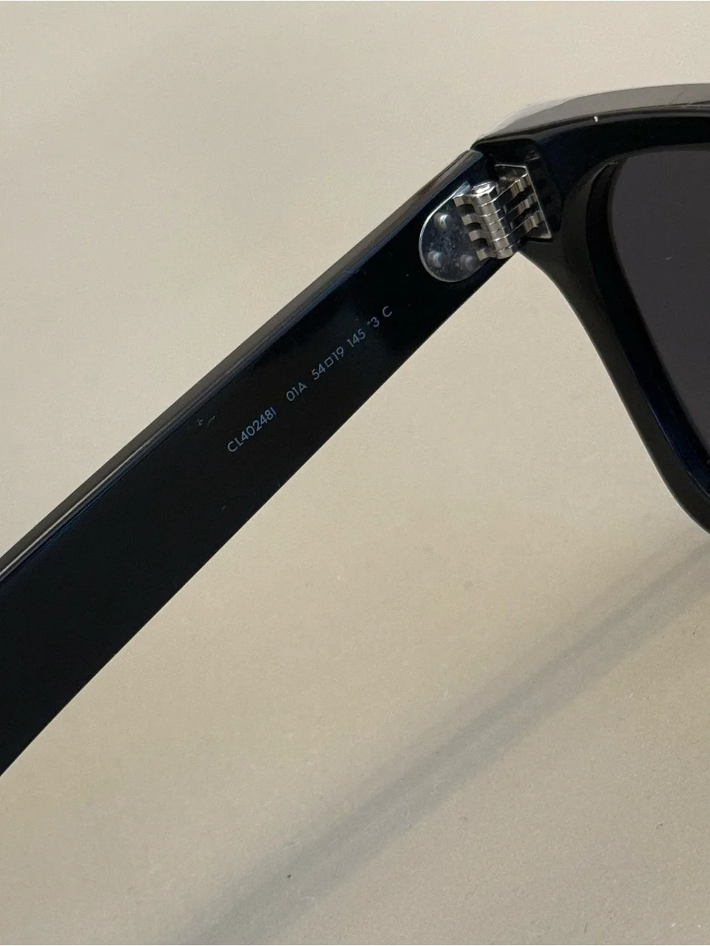 Celine CL4004IN 01D Women's Black Square Sunglasses 50-22-150